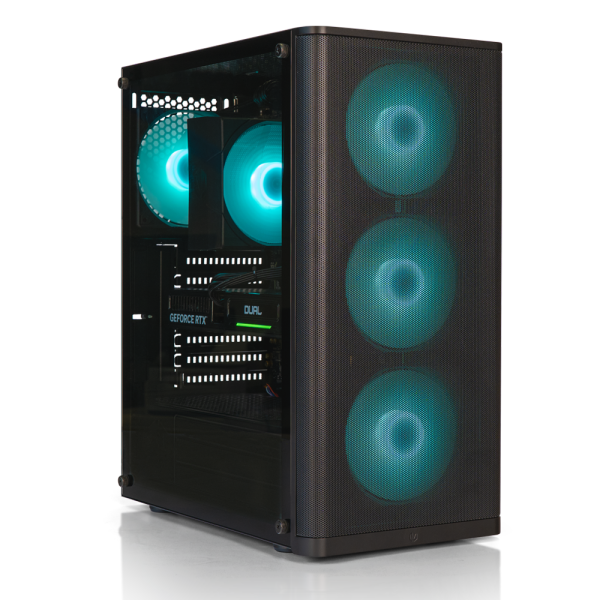 GAMING PC SCORPION X1 | AMD RYZEN 5 9600X | Nvidia RTX 5060 | 32GB | 1TB M.2